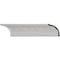 Ekena Millwork SAMPLE - 4 3/4"H x 4 3/4"P x 6 3/4"F x 12"L, (6 7/8" Repeat), Kinsley Crown Moulding SAMPLE-MLD04X04X06KI - alternate 1